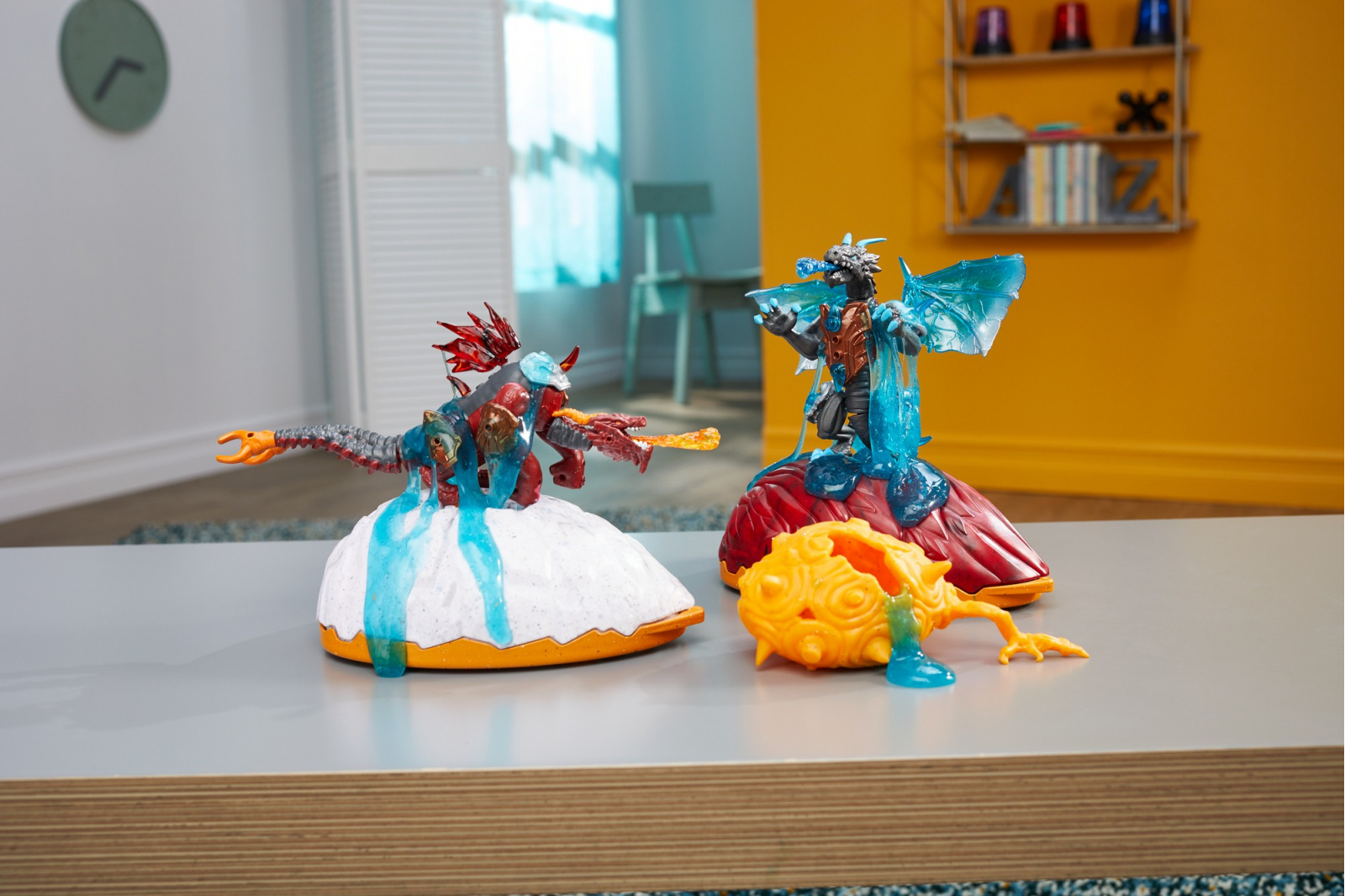foto Figurka Mattel Breakout Beasts GGJ66 dvouhlavý drak
