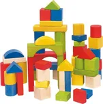 Woody Kostky barevné 50 ks