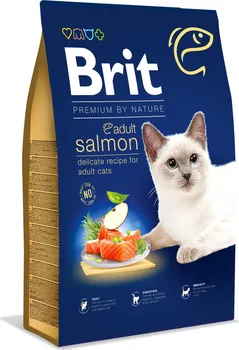 Krmivo pro kočku Brit Premium by Nature Adult Salmon 8 kg