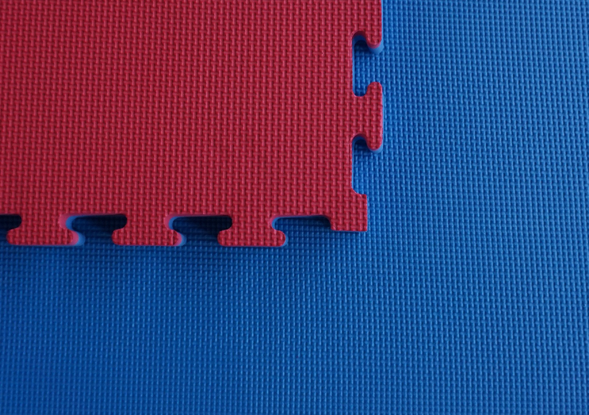2Msport.cz Tatami puzzle 1x1m 3cm červeno-modré