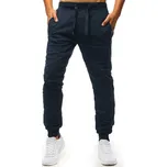 Pánské teplákové kalhoty tmavě modré Dstreet UX2707 M