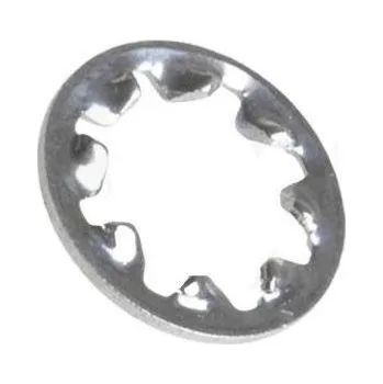 Šroub Din 6797-i ozubená podložka s vnitřním ozubením, ocel, bez úpravy, m12 (13x20.5x1 mm)