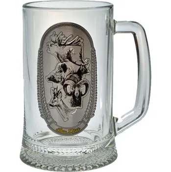 Sklenice Pivní pohár pro myslivce zvěř