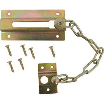 Dveřní řetízek a západka Toptrade 603050 bezpečnostní řetěz 75 mm