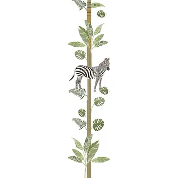 Tapeta Marburg Omyvatelná dětská tapeta metr TROPICKÁ ZVÍŘATA na stěnu Zvolte rozměr: 18 cm x 270 cm