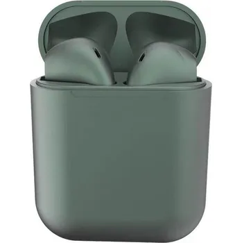 Sluchátka Bezdrátová bluetooth sluchátka inpods i12 metal Barva: Tmavě zelená