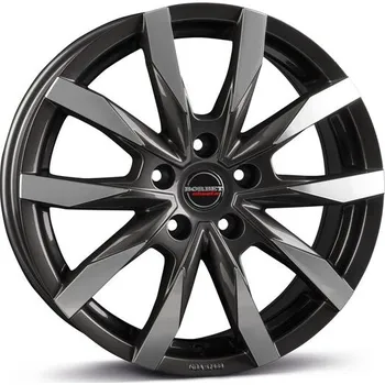 Alu kolo Alu disk Borbet CW5 6.5x16, 5x130, 89.1, ET66 mistral anthracite glossy polished