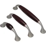 Onpira Dřevěná nábytková úchytka Rozměr: 91 mm, Barva: Černá