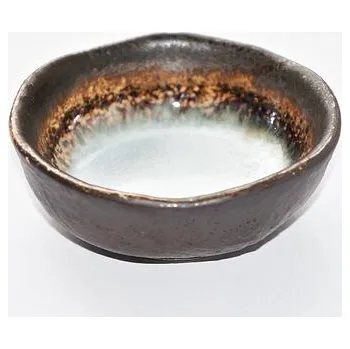 Vonná tyčinka Keramická miska na kužílky hnědo-bílá