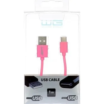Winner Datový kabel Type C (Růžový)