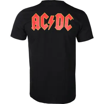 Pánské tričko Tričko metal pánské AC-DC - F&B Logo - ROCK OFF - ACDCBPTSP02MB - M