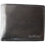 Pánská peněženka kožená Sendi Design Coburn černá 1506 black