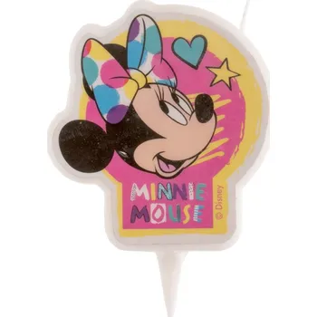Dortová svíčka Dekora Minnie 2D 7,5 cm