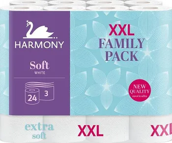 Toaletní papír Harmony Comfort XXL 2vrstvý 24 ks