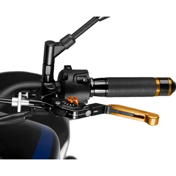 Páčka spojky bez adaptéru PUIG 3.0 24ONT rozšiřitelná skládací zlatá/oranžová