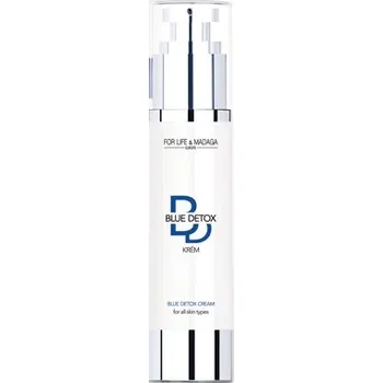 Pleťový krém FOR LIFE & Madaga Blue Detox krém 50 ml