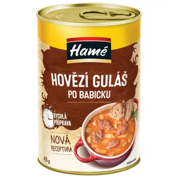 Hotové jídlo Hamé Hovězí guláš pro babičku 415 g
