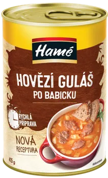 Hotové jídlo Hamé Hovězí guláš pro babičku 415 g