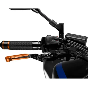 Páčka brzdy bez adaptéru PUIG 3.0 14TNP rozšiřitelná skládací oranžová/stříbrná