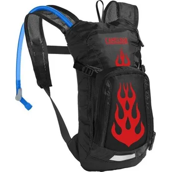 batoh na kolo CamelBak mini mule black/flames uni
