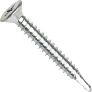 Spojovací materiál Din 7504-p šroub samovrtný, zápustná hlava, drážka phillips, nerez a2, 4.2x50