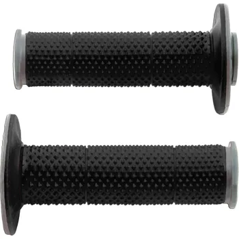 grip gripy Full Diamond (dvouvrstvé, extra měkké), RTECH (černo-šedé, pár, délka 116 mm)