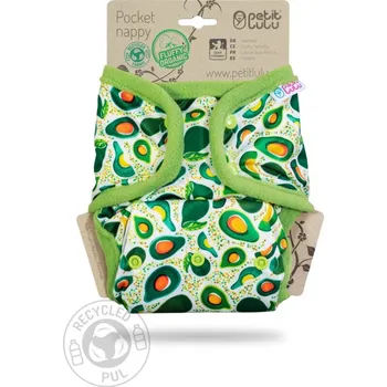 Plenkové kalhoty Petit Lulu s.r.o. Avokádo - All In One kapsová plena pat