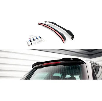 Auto-moto Prodloužení spoileru Seat Exeo ST černý lesklý plast