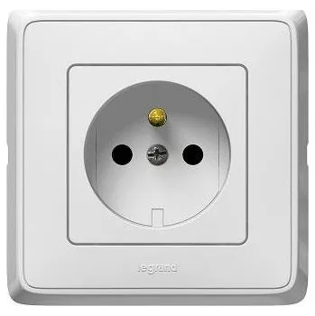 Stavebniny LEGRAND s.r.o. Zásuvka 2P+T Cariva bílá