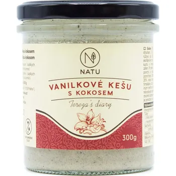 NATU Vanilkové kešu s kokosem 300g