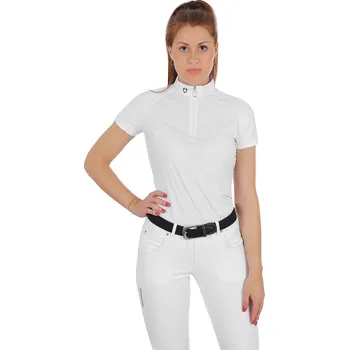 Dámské tričko EQUESTRO Triko závodní Taline Equestro, dámské, bílé XL