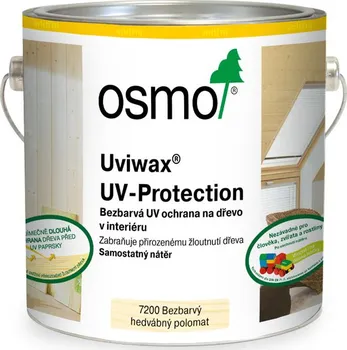 Lak na dřevo OSMO Uviwax UV-Protection 7200 2,5 l