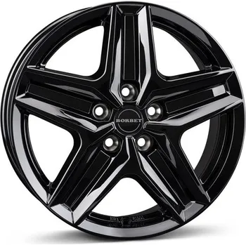 Alu kolo Alu disk Borbet CWZ 7.5x18, 5x112, 66.5, ET48 black glossy