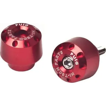 Chránič řídítek pro čtyřkolku Závažíčka řidítek PUIG SHORT 6641R červená