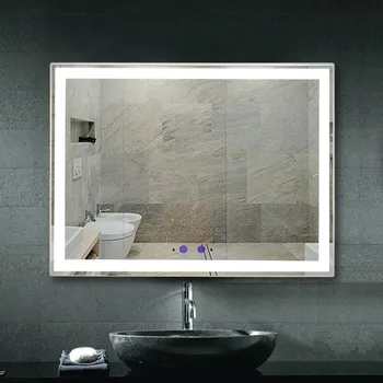 Zrcadlo Bezdoteku KZ1 LED nemlžící koupelnové zrcadlo 80 x 60 cm