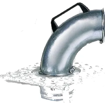 Průmyslový vysavač FILCAR NÁSTRČNÉ KOLENO PRO ODSÁVACÍ JÍMKU PZ-125-CURVA