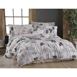 Bavlněné povlečení Ginko Bílé Velikost: 140x200 + 70x90 cm