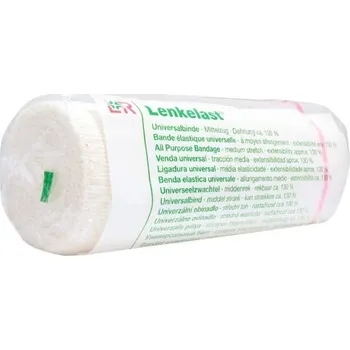 Elastické obinadlo – Lenkelast 15 cm x 5 m, 10 ks, jednotlivě baleno