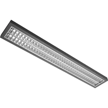 MODUS AREL6000, 2x LED , 1500mm, mřížka AL lesk, závěsné direkt/indirekt, LED 840, NONSELV 350mA, matná bílá AREL6000RL2KV4ND/DI/9003