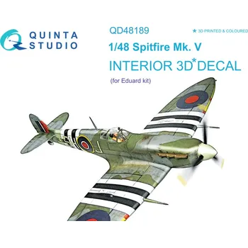 Plastikový model 1/48 Spitfire Mk.V 3D-Print&col.Interior (EDU)