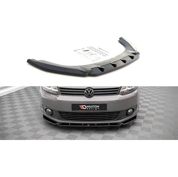 Karosérie Spojler pod nárazník lipa Volkswagen Caddy Mk3 Facelift černý lesklý plast