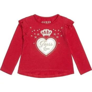 GUESS dívčí tričko s dlouhým rukávem Crown 7