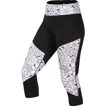 Dámské legíny Dámské 3/4 legíny Ocún Rhea 3/4 Leggings Velikost: M / Barva: černá