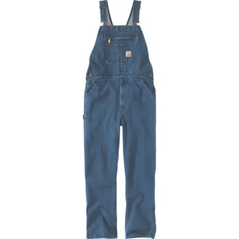 Pánské kalhoty Kalhoty laclové Carhartt Loose Fit Denim Bib Overall Velikost: W40/L32