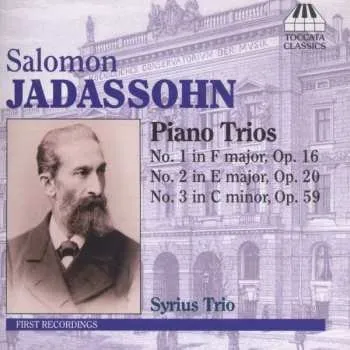 Zahraniční hudba CD Salomon Jadassohn: Piano Trios 2013