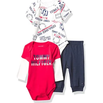 Kojenecká souprava Tommy Hilfiger souprava bodýčka s tepláčky pro chlapečka 0 - 3 m