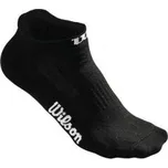 Dámské ponožky WILSON NO SHOW SOCK Black - 3 pairs velikost 37-42