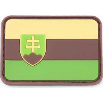 Nášivka JTG PVC 3D nášivka "vlajka Slovenska" - Multicam