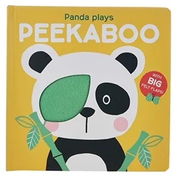 První čtění PANDA PLAYS PEEKABOO - Yoyo Books