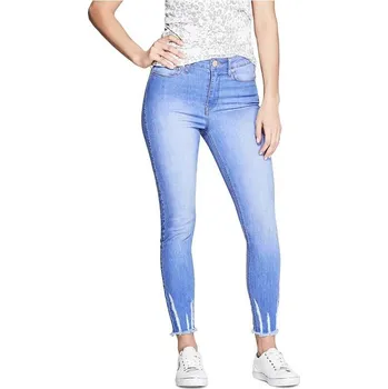 Dámské džíny GUESS dámské džíny Ava Raw Hem Skinny 28